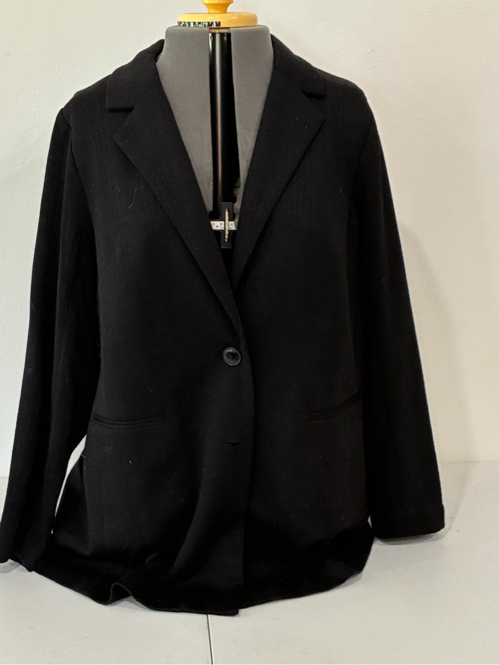 Torrid Black One-Button Professional Blazer Size 2 (2X / 18-20) Career Jacket